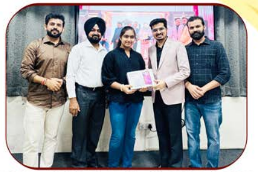 Tab Awarded for 1st Position in JSAT (9th) 2025